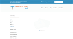 Desktop Screenshot of medicalsupplymall.com